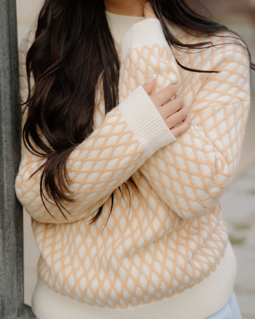 Daphne Mock Neck Sweater | DROPSHIP