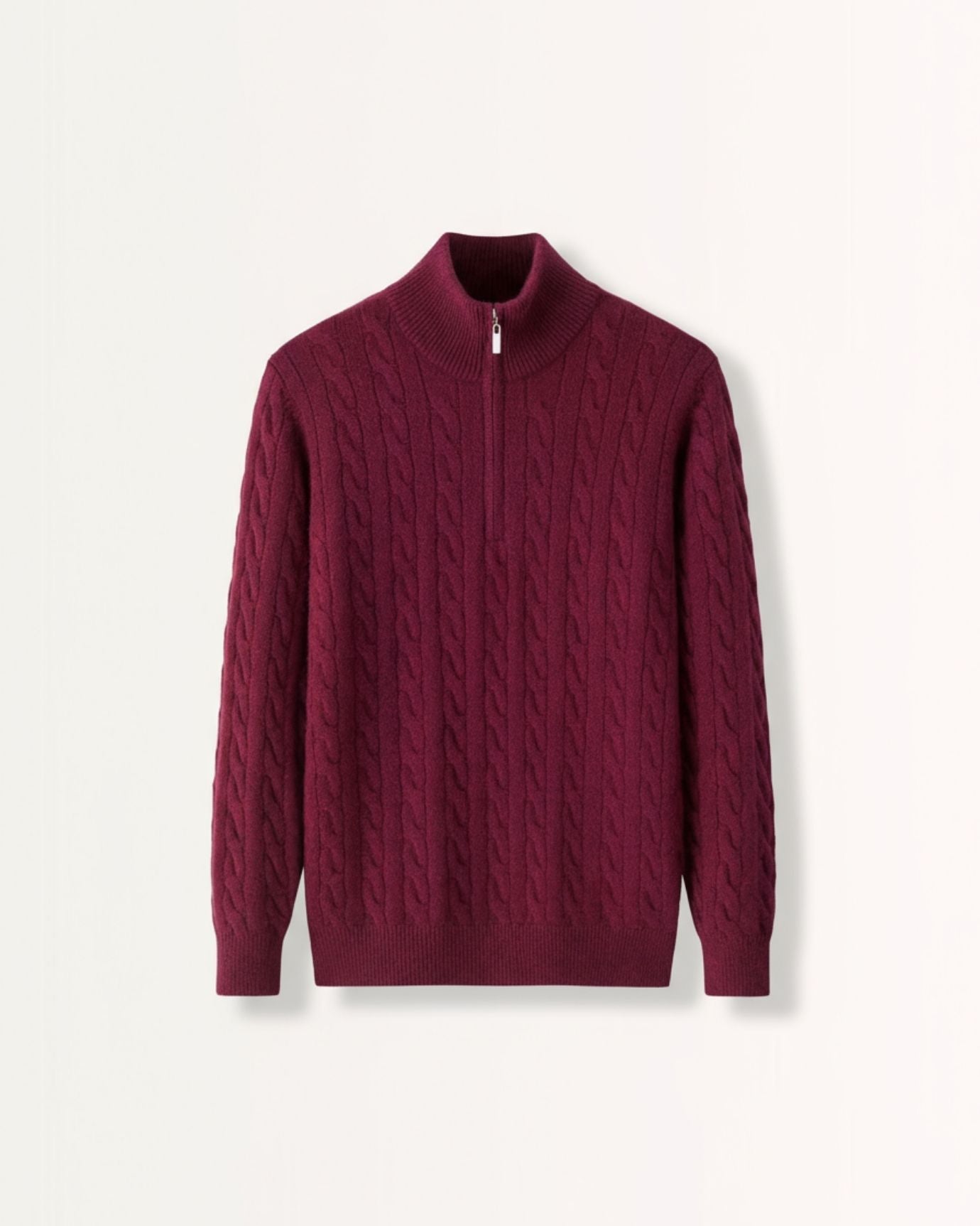 Portofino Sweater 100% Cashmere Zipper