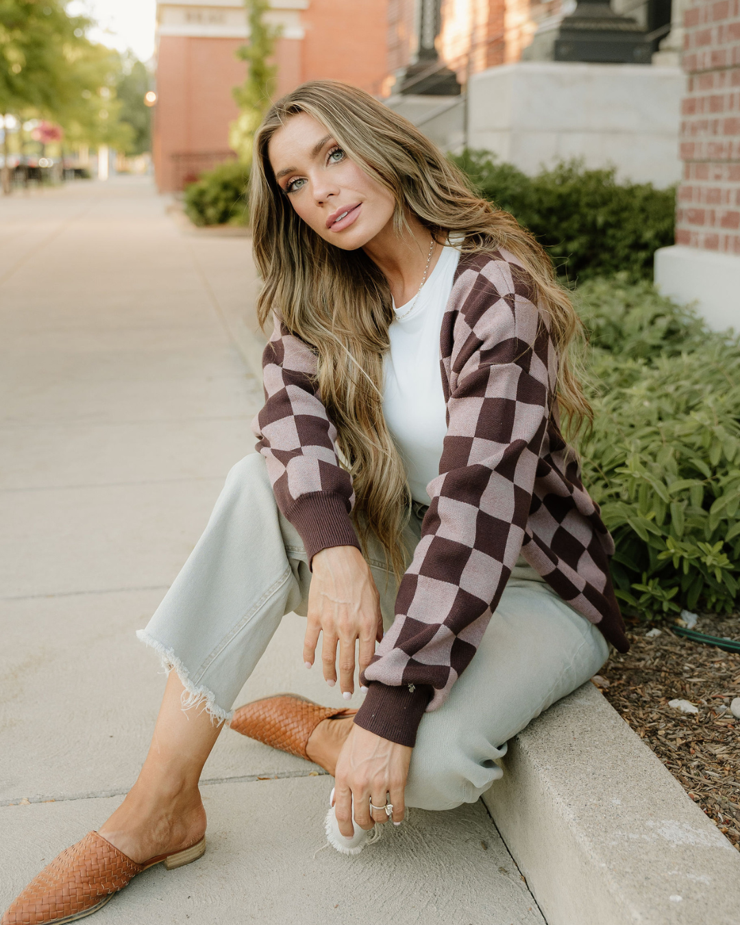 Hunter Cardigan - Brown