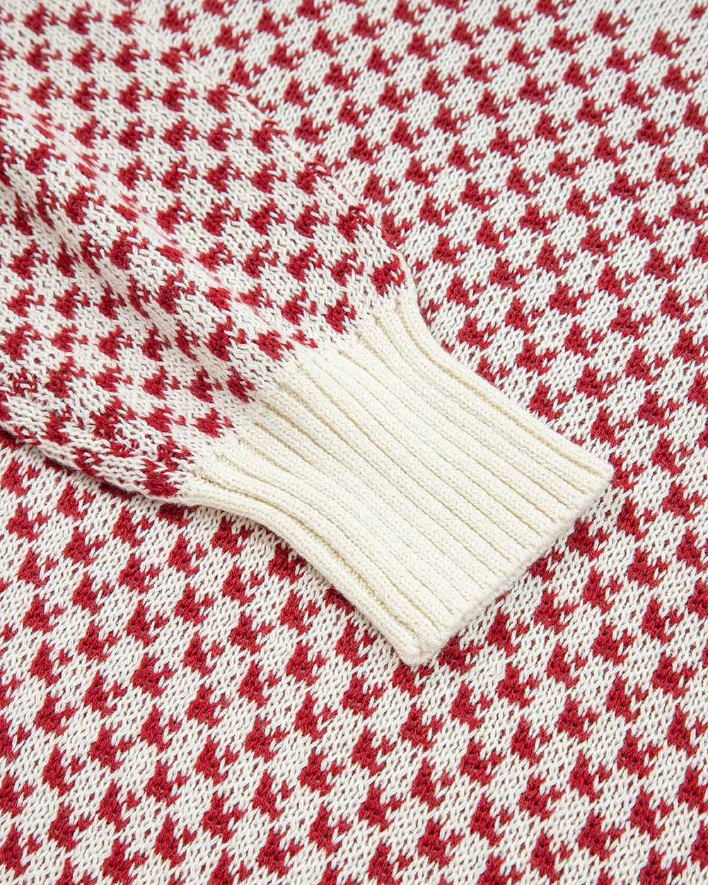 Judith Sleeve Knit Sweater - Red | Dropship