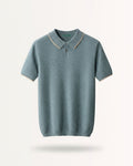 Cashmere Polo Short Sleeve Business Casual