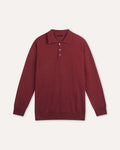 Fine Cashmere Polo Long Sleeve